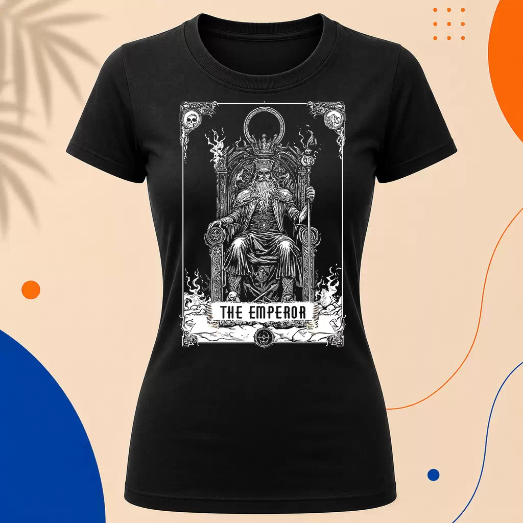 Dámské tričko - The Emperor - Císař - Tarot - Velká Arkána